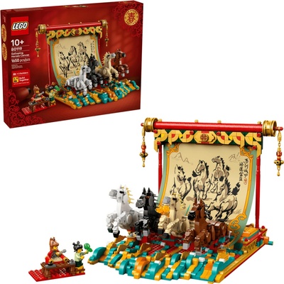 LEGO® 80119 Svitek s obrazem cválajících koní