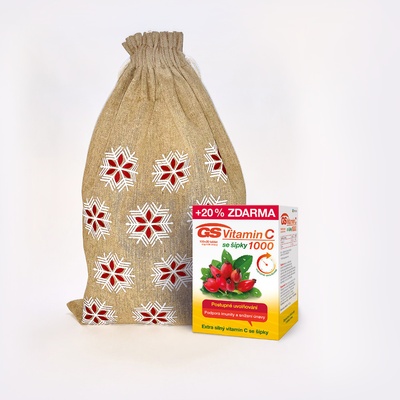GS Vitamin C 1000 se šípky 100+20 tablet – Hledejceny.cz