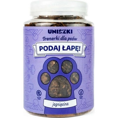 UNISZKI Podaj łapę Lamb pamlsek pro psa 210 g