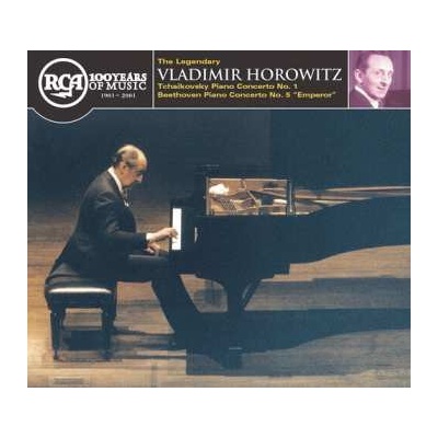 Ludwig van Beethoven - Horowitz Plays Tchaikovsky, Piano Concerto No. 1 Beethoven, Piano Concerto No. 5 Emperor CD – Hledejceny.cz