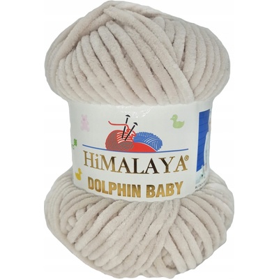 Priadza Himalaya Dolphin Baby 100g 120m 80342 svetlý béžový
