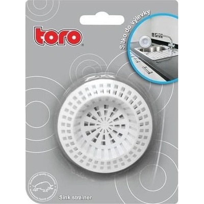 Toro sítko do dřezu 7 cm, plast 2 ks 260039