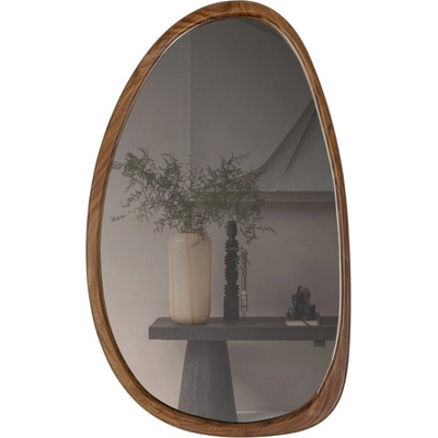 Woood Dřevěné závěsné zrcadlo Lien 64 x 38 cm – Hledejceny.cz