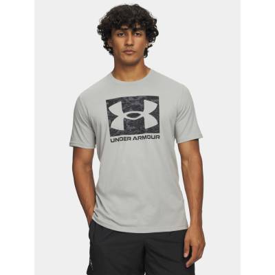 Under Armour pánske tričko ABC Camo Boxed Logo SS grey
