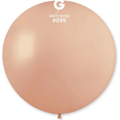 Svet balonku Balónik pastelový ružový 80 cm