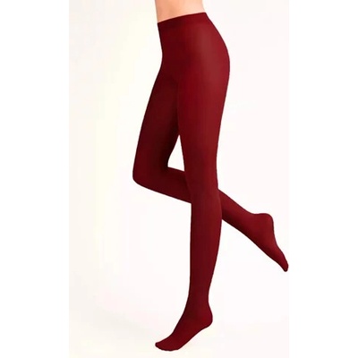 Knittex Dámské punčocháče Mireille bordo vínová