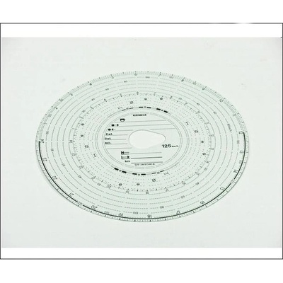 Igaz Tachografické kotúče Kienzle 125-24 4KA, 100 ks 04491