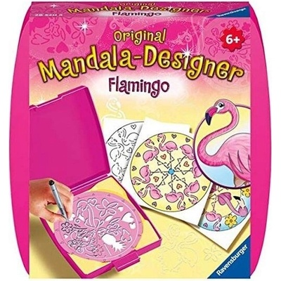 Ravensburger Mandala Designer Mini Flamingo 28520 Učíme se kreslit pro děti od 6 let kreslicí – Hledejceny.cz