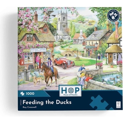 House of Puzzles Krmení kachen 1000 dielov