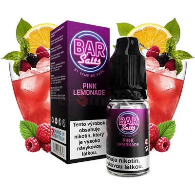 Vampire Vape Bar Salts Pink Lemonade 10 ml 10 mg