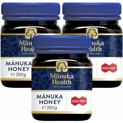 Manuka Health New Zealand Limited Tři Květové Medy Manuka MGO 400+ 250 g