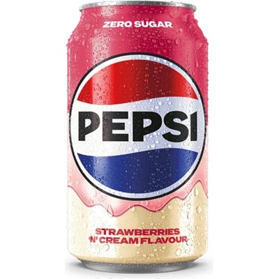 Pepsi Strawberries & Cream Zero Sugar 330 ml