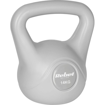 REBEL ACTIVE Bituminový kettlebell 14 kg