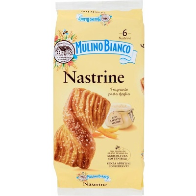 Mulino bianco nastrine koláčiky 6 x 40 g