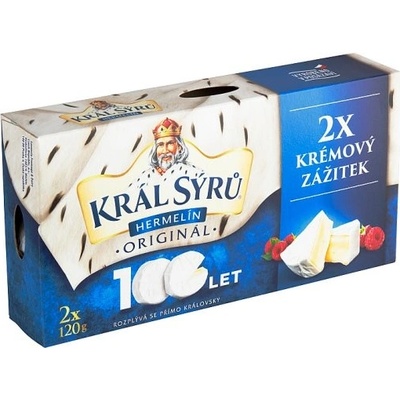 Král Sýrů Duopack 2 x 120 g
