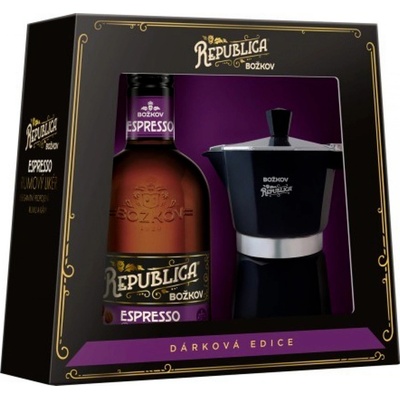 Rum Republica Espresso Elixir Božkov 33% 0,7 l (holá láhev)