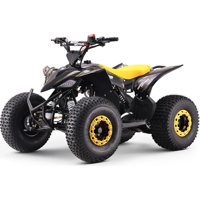 Beneo Motors Predator Detská benzínová štvorkolka 125 cc Žltá