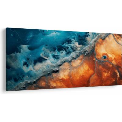 Obraz - Voda a oheň, jednodielne 200x100 cm