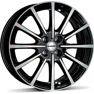 Borbet BL4 7x16 4x100 ET45 black polished