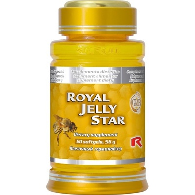 Starlife ROYAL JELLY STAR včelia materská kašička pre duševnú pohodu 60 tabliet