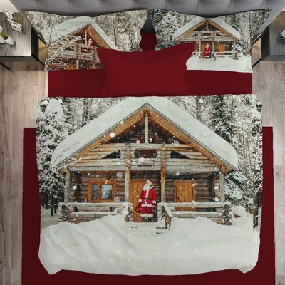 Gipetex Natural Dream 3D talianská obliečka bavlna Santa 140x200 70x90