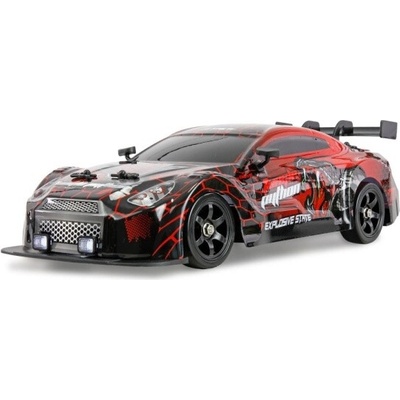 Amewi Drift Sport RC Car GTR 4WD RTR s kouřem a LED osvětlením červené RC_323362 1:16