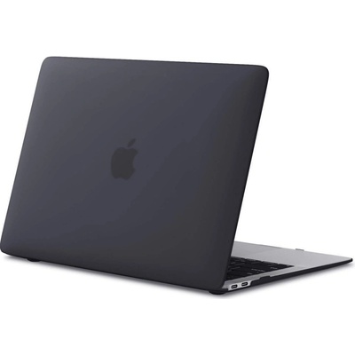 Matný transparentný kryt pre Macbook Air M1 13.3'' A1932/A2179/A2337 čierny