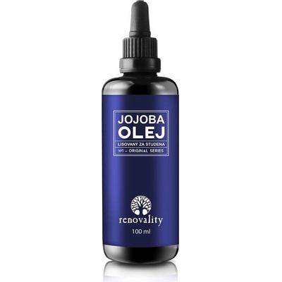 Renovality jojobový olej lisovaný za studena s pipetkou 100 ml – Hledejceny.cz