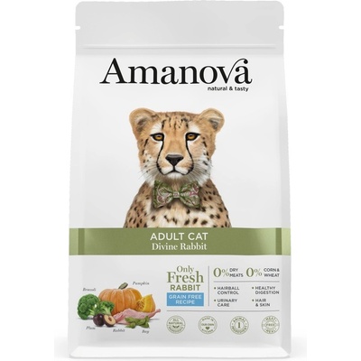 Amanova Cat Adult Rabbit & Pumpkin GF 1,5 kg