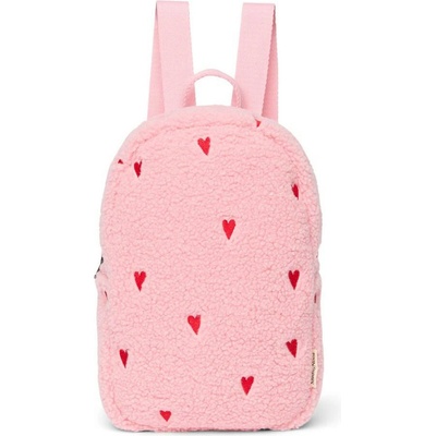 Studio Noos Teddy Mini Backpack batôžtek Light Pink Hearts