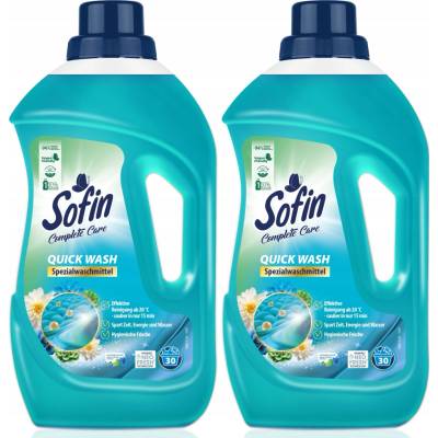 Sofin prací gel Quick Wash Speciál 2 x 1,1 l 30 PD