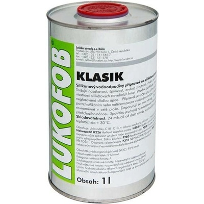 LUKOFOB KLASIK - 1 L (0,8 kg) hydrofobizační prostředek na terasy, dlažby, chodníky