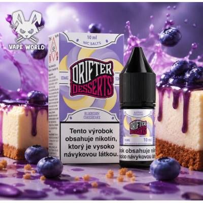 Juice Sauz Drifter Desserts Salts Blueberry Cheesecake 10 ml 10mg