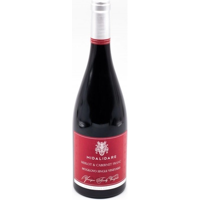 Midalidare Estate Merlot x Cabernet Franc červená 2023 14% 0,75 l (čistá fľaša)
