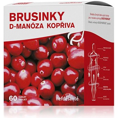 Nefdesanté Brusinky D Manóza Kopřiva tablety 60 – Hledejceny.cz