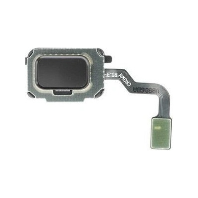Samsung Galaxy Note 9 - Senzor Otisku Prstu + Flex Kabel (Midnight Black) - GH96-11798A Genuine Service Pack, Black