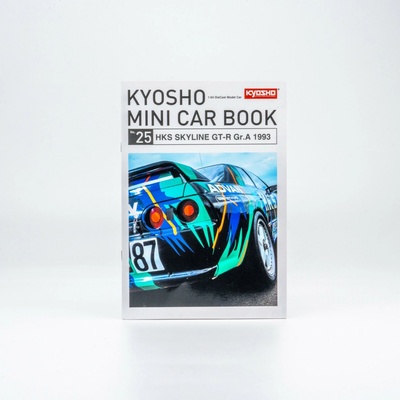 Kyosho MOTN Led System Minicar Book Nissan Skyline GT-R HKS 87 1:64