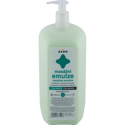Alpa masážní emulze chladivá 1000 ml – Hledejceny.cz