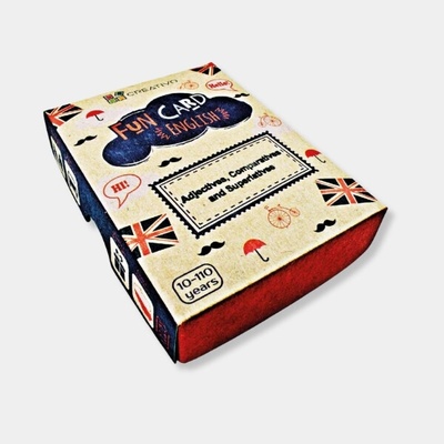 Fun Card English: Adjectives, Comparatives and Superlatives