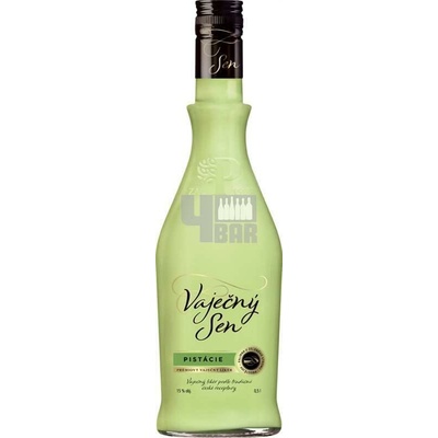 Vaječný sen pistácie 15% 0,5 l (holá láhev)