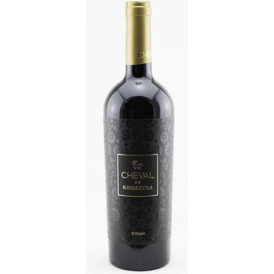 Katarzyna Estate Cheval Syrah červená 2024 14,5% 0,75 l (čistá fľaša)