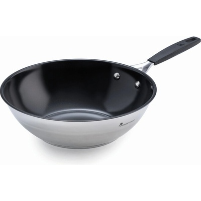 MASTERPRO Panvica WOK s nepriľnavým povrchom SMART 28 cm strieborná