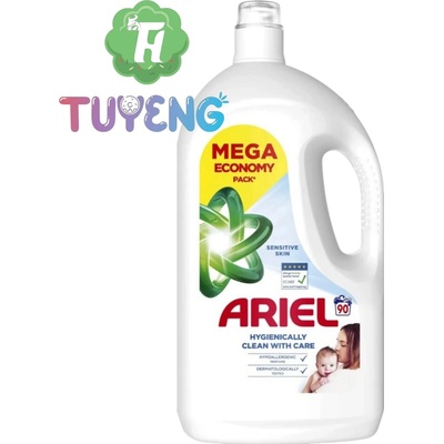 Ariel Sensitive Skin prací gel 4,05 l 90 PD