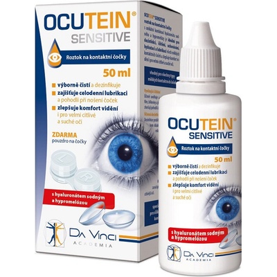 DA VINCI ACADEMIA Ocutein Sensitive roztok na kontaktní čočky 50 ml – Hledejceny.cz