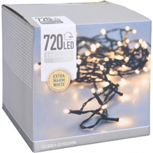 HOMESTYLING Vianočná svetelná reťaz teplá biela 720 LED 54 m