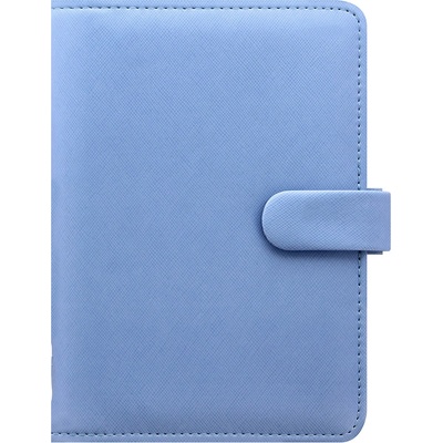 Filofax Saffiano A6 týdenní 2021 modrý