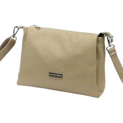 MiaMore dámská kabelka 01-002 Dollaro taupe