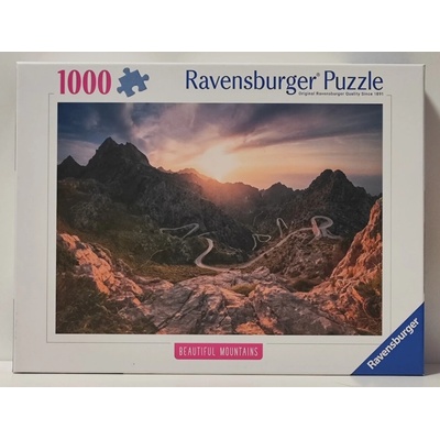 RAVENSBURGER Dechberoucí hory: Pohoří Serra de Tramuntana Malorka 1000 dílků