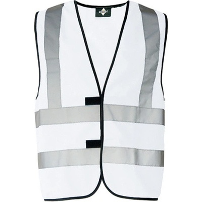 Korntex Hannover Unisex bezpečnostná vesta KX140 White
