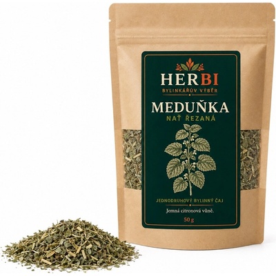 Herbi Medovka vňať rezaná jemná citrónová vôňa a upokojujúce účinky 200 g